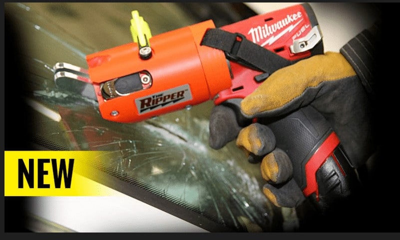 Resqme and Rescue 42 team up for the release of the Ripper™ Laminated Glass Cutter