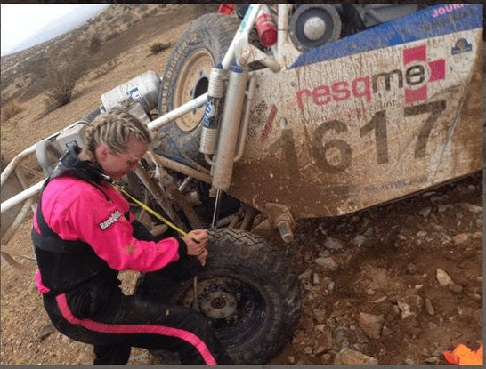 resqme Sponsors Team 178 at Rallye Aicha des Gazelles in Morocco Desert Motorsport Race
