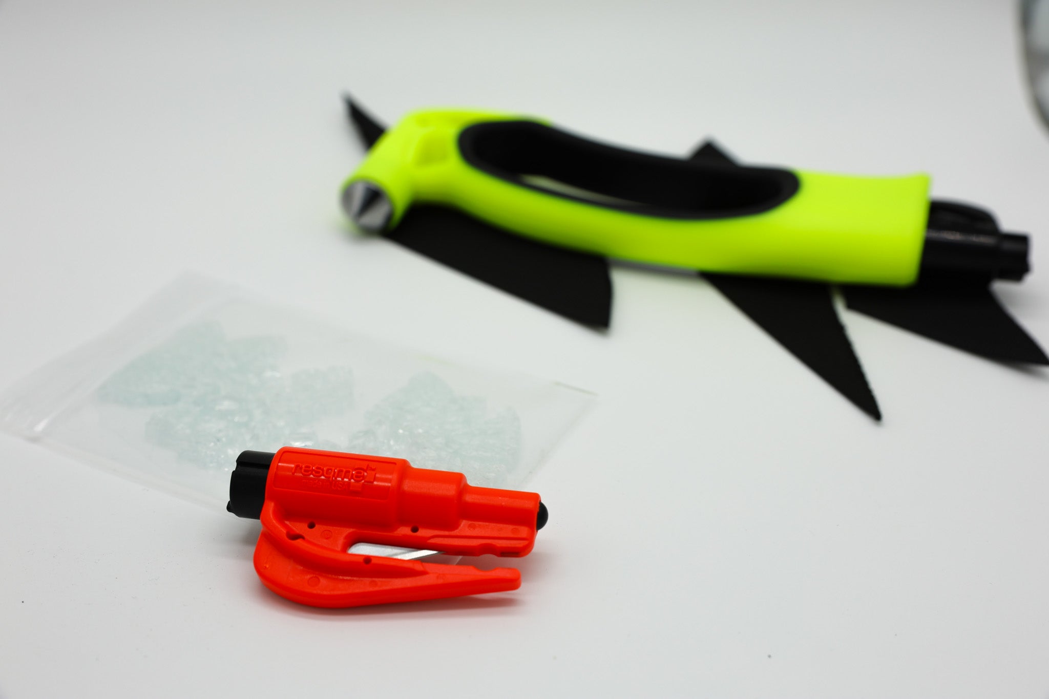 Car Escape Training Kit | Tempered Glass & Seatbelt