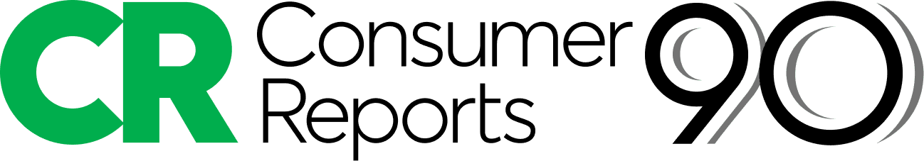 Consumer Reports logo with 90