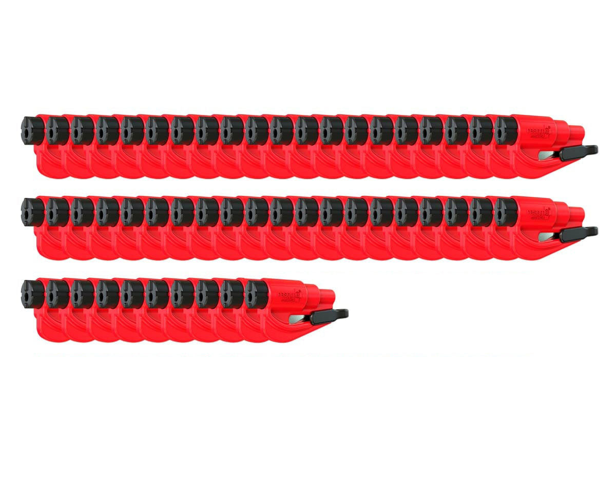 resqme® Car Escape Tool | Seatbelt Cutter & Window Breaker