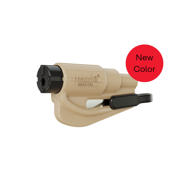 resqme® Car Escape Tool, Seatbelt Cutter / Window Breaker